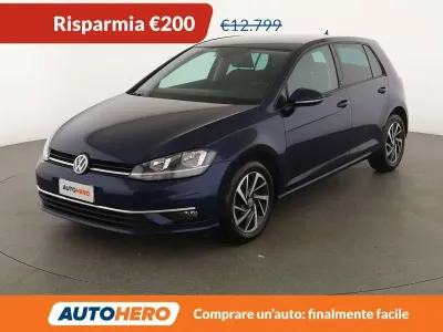 Usata VW Golf VII Sound 116 CV (85 kW) 2017 Blu/azzurro Berlina