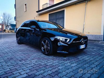 Usata Mercedes A180 136 CV (100 kW) 2021 Nero Berlina