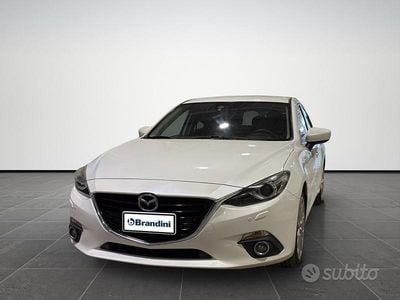 Usata Mazda 3 Exceed 150 CV (110 kW) 2015 Bianco Berlina