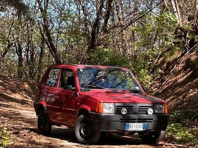 Usata Fiat Panda Young 54 CV (39 kW) 2001 Rosso Berlina