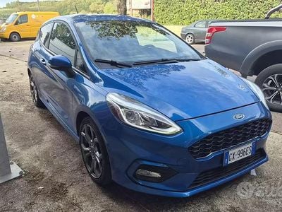 Gebraucht Ford Fiesta ST-Line 85 PS (62 kW) 2018 Blau Kleinwagen