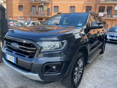 Usata Ford Ranger XLT 213 CV (156 kW) 2022 Nero Pick-up