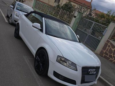 Usata Audi A3 Cabriolet 105 CV (77 kW) 2010 Bianco Cabrio