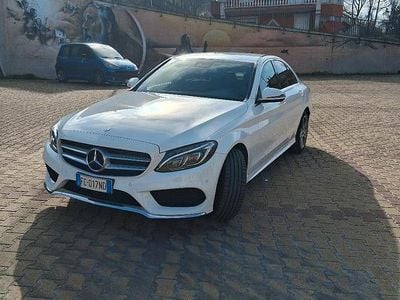 Usata Mercedes C220 Premium 170 CV (125 kW) 2016 Bianco Berlina