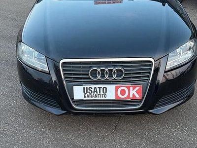 Usata Audi A3 105 CV (77 kW) 2010 Nero Utilitaria