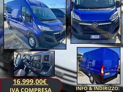 Usata Opel Movano 140 CV (102 kW) 2022 Blu Furgone