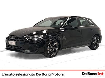 Usata Audi A3 S-Line 150 CV (110 kW) 2024 Nero metallizzato Berlina