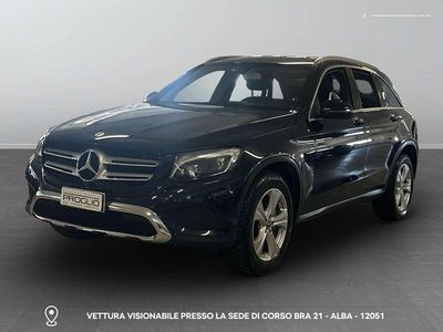 Usata Mercedes GLC220 Business 170 CV (125 kW) 2017 7d blu indigo perla SUV