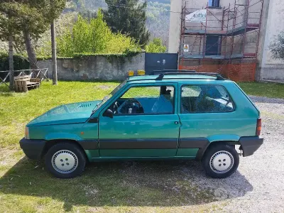 Usata Fiat Panda 39 CV (28 kW) 2001 Verde Utilitaria
