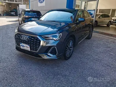 Käytetty Audi Q3 S-Line 150 HP (110 kW) 2020 Harmaa Katumaasturi