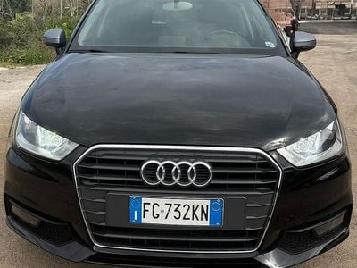 Usata Audi A1 Sportback 90 CV (66 kW) 2017 Nero Utilitaria