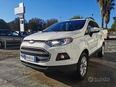 Usata Ford Ecosport Titanium S 95 CV (69 kW) 2017 Bianco SUV