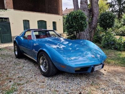 Usata Chevrolet Corvette C3 179 CV (131 kW) 1976 Blu/azzurro Cabrio