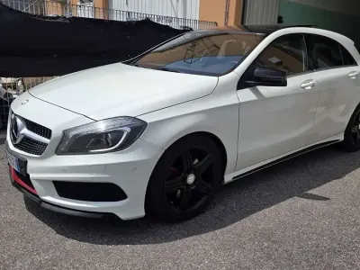 Usata Mercedes A250 Premium 211 CV (155 kW) 2014 Bianco Berlina