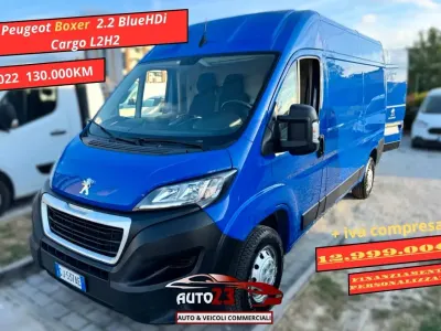 Usata Peugeot Boxer 120 CV (88 kW) 2022 Blu Furgone