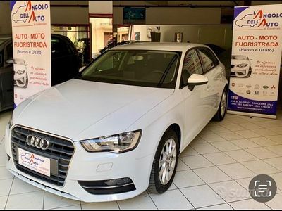 Usata Audi A3 Ambition 110 CV (80 kW) 2015 Bianco Berlina