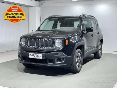 Usata Jeep Renegade Longitude 140 CV (102 kW) 2017 Nero SUV