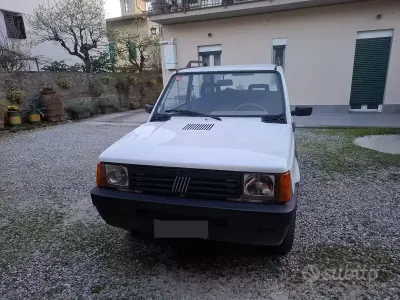 Usata Fiat Panda 4x4 54 CV (39 kW) 2003 Bianco Utilitaria
