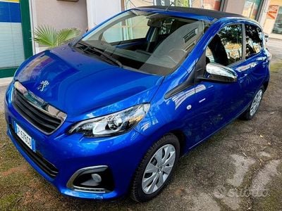 Usata Peugeot 108 72 CV (52 kW) 2020 Blu Cabrio