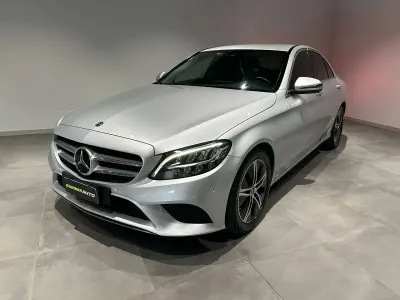 Usata Mercedes C200 184 CV (135 kW) 2021 Argento Berlina