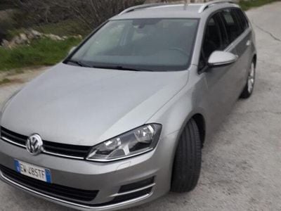 Usata VW Golf VII 110 CV (80 kW) 2014 Grigio Station wagon