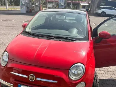 Usata Fiat 500 69 CV (50 kW) 2015 Rosso Berlina