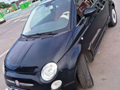 Usata Fiat 500 Lounge 86 CV (63 kW) 2012 Nero Utilitaria