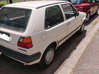 Usata VW Golf II 54 CV (39 kW) 1986 Bianco Utilitaria