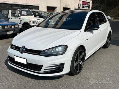 Usata VW Golf VII GTD 184 CV (135 kW) 2015 Bianco Berlina