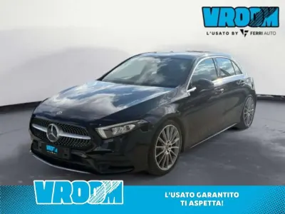Usata Mercedes A180 Premium 109 CV (80 kW) 2018 Nero Berlina