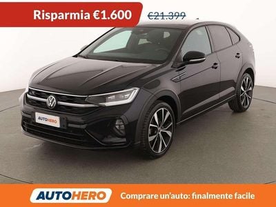 Usata VW Taigo R-line 110 CV (80 kW) 2022 Nero SUV