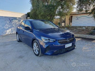 Usata Opel Corsa Elegance 102 CV (75 kW) 2021 Blu Berlina
