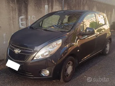 Usata Chevrolet Spark 68 CV (50 kW) 2012 Nero Utilitaria