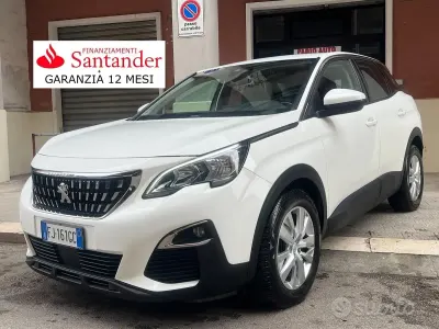 Usata Peugeot 3008 120 CV (88 kW) 2017 Bianco SUV