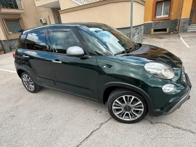 Usata Fiat 500L Cross 95 CV (69 kW) 2018 Verde Monovolume