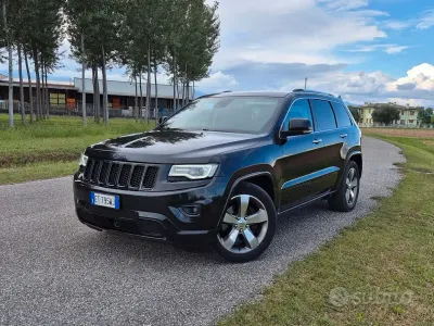 Usata Jeep Grand Cherokee Overland 250 CV (183 kW) 2014 Nero SUV