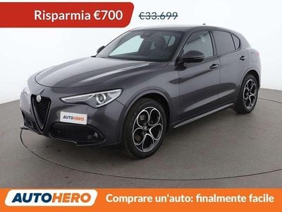 Usata Alfa Romeo Stelvio Veloce 209 CV (153 kW) 2021 Grigio SUV