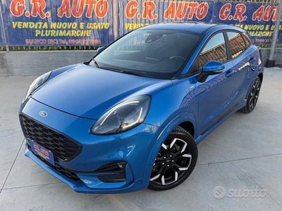 Usata Ford Puma ST-Line X 125 CV (91 kW) 2020 Blu/azzurro SUV