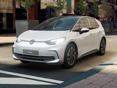 Ny VW ID.3 Pure 125 kW (170 HK) 2026 Vit Halvkombi