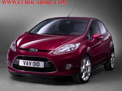 Usata Ford Fiesta Titanium 90 CV (66 kW) 2009 Rosso Berlina
