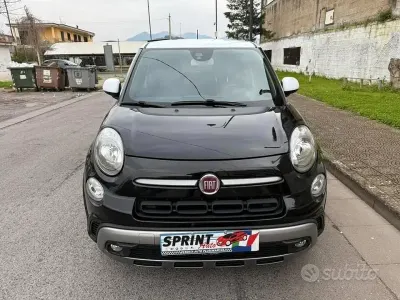 Usata Fiat 500L Cross 95 CV (69 kW) 2021 Nero Monovolume