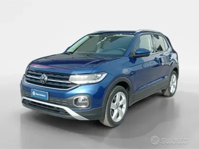 Begagnad VW T-Cross Advance 110 HK (80 kW) 2023 Blå SUV
