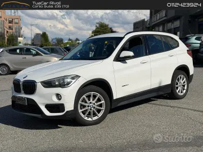 Usata BMW X1 Advantage 116 CV (85 kW) 2017 Bianco SUV