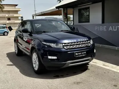 Usata Land Rover Range Rover evoque Dynamic 150 CV (110 kW) 2014 Blu/azzurro SUV