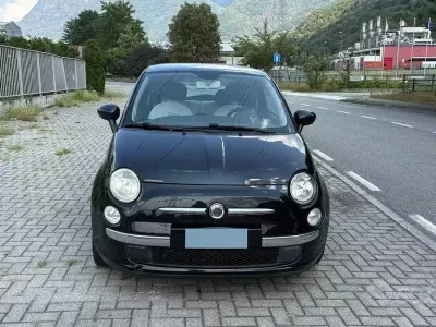 Usata Fiat 500 75 CV (55 kW) 2009 Nero Cabrio