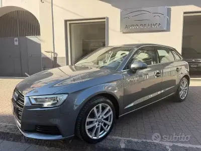 Usata Audi A3 Sport 116 CV (85 kW) 2019 Grigio Berlina