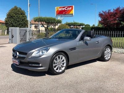 Usata Mercedes SLK200 184 CV (135 kW) 2013 Grigio Cabrio