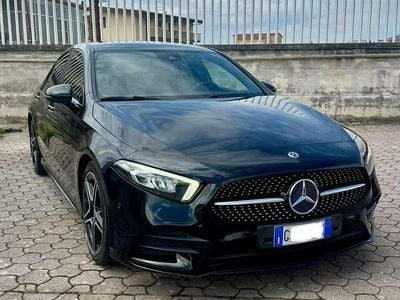 Usata Mercedes A200 Premium 150 CV (110 kW) 2020 Nero Berlina