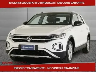 Usata VW T-Roc Style 110 CV (80 kW) 2023 Bianco SUV