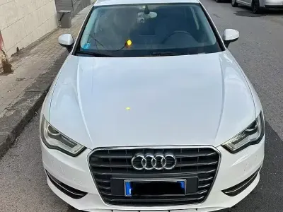 Usata Audi A3 102 CV (75 kW) 2014 Bianco Berlina